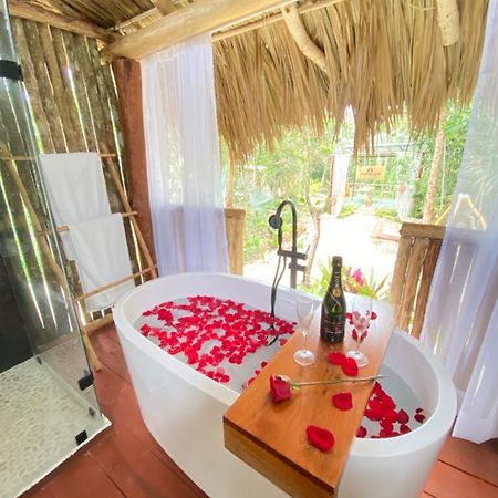 Hotel Nuscaa Boutique Tree House & Spa Puerto Morelos Exterior foto