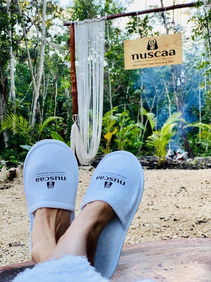 Hotel Nuscaa Boutique Tree House & Spa Puerto Morelos Exterior foto
