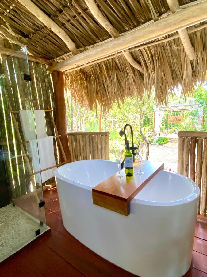 Hotel Nuscaa Boutique Tree House & Spa Puerto Morelos Exterior foto