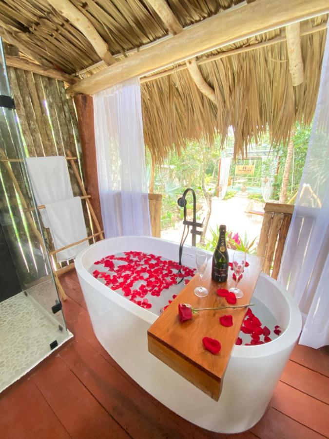 Hotel Nuscaa Boutique Tree House & Spa Puerto Morelos Exterior foto