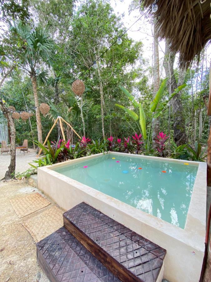 Hotel Nuscaa Boutique Tree House & Spa Puerto Morelos Exterior foto